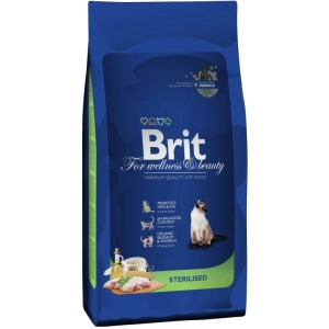 Comida para gatos Brit Premium Sterilized Chicken 0,3 kg