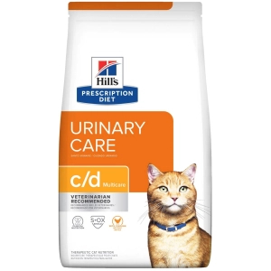 Comida para gatos Hills PD c/d Chicken 0,4 kg