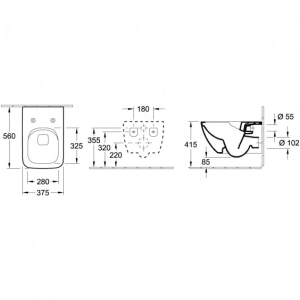 Villeroy & Boch Venticello 4611R0