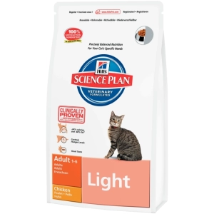 Comida para gatos Hills SP Adult Light Chicken 1,5 kg