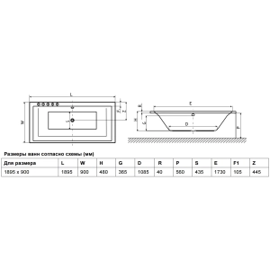 Excellent Crown Grand 190x90