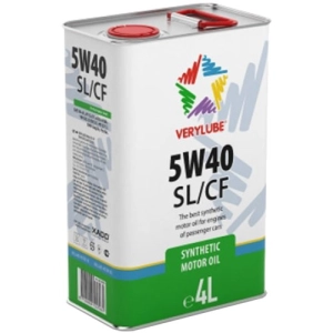 Aceite de motor VERYLUBE 5W-40 SL/CF 4L