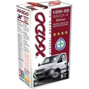 Aceite de motor XADO Atomic Oil 10W-40 SG/CF-4 Silver 5L