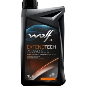 Aceite de transmisión WOLF Extendtech 75W-90 GL5 1L