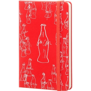 Bloc de notas Moleskine Coca-Cola Plain Notebook Pocket Red