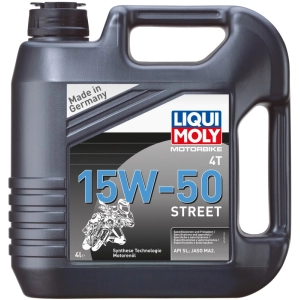 Aceite de motor Liqui Moly Motorbike 4T 15W-50 Street 4L