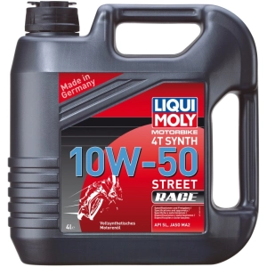 Aceite de motor Liqui Moly Motorbike 4T Synth Street Race 10W-50 4L