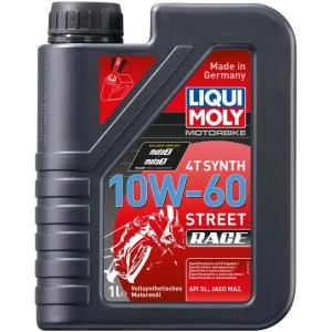 Aceite de motor Liqui Moly Motorbike 4T Synth Street Race 10W-60 1L