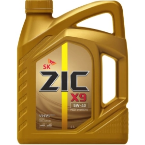 Aceite de motor ZIC X9 5W-40 4L