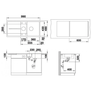 Blanco Metra 6S-F 519114