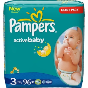 Pañales Pampers Active Baby 3