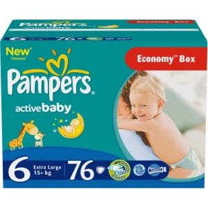 Pañales Pampers Active Baby 6