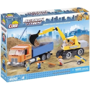 Constructor COBI Dump Truck and Excavator 1667