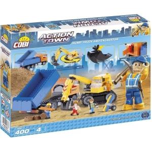 COBI Dump Truck and Excavator 1667