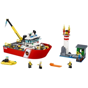 Constructor Lego Fire Boat 60109