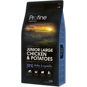 Comida para perros Profine Junior Large Breed Chicken/Potatoes 15 kg