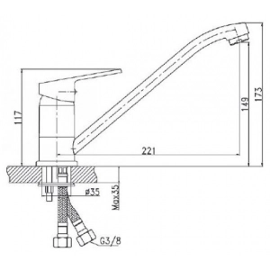 Batidora Koller Pool Kvadro KR 0900