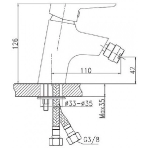 Mezclador Koller Pool Twin TN 0300