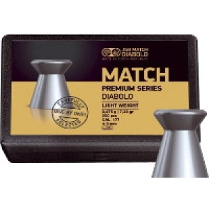 Balas y cartuchos JSB Match Premium Light 4,5 mm 0,475 g 200 pcs