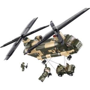 Constructor Sluban Transport Helicopter M38-B0508