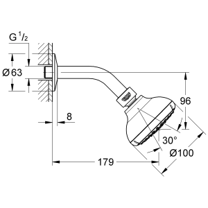 Grohe New Tempesta 100 27870000