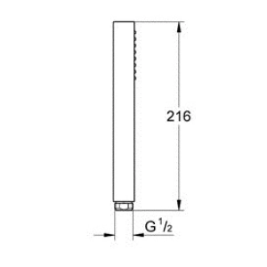 Grohe Euphoria Cube Stick 27888000