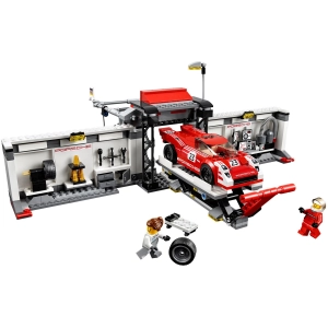 Lego Porsche 919 Hybrid and 917K Pit Lane 75876