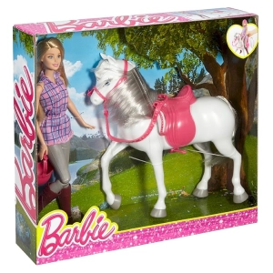 Barbie Doll and Horse DHB68