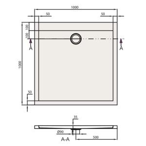 Villeroy & Boch Subway UDA0935SUB1V