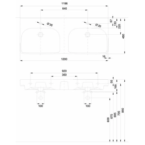 Lavabo Kolo Traffic 120 L91521