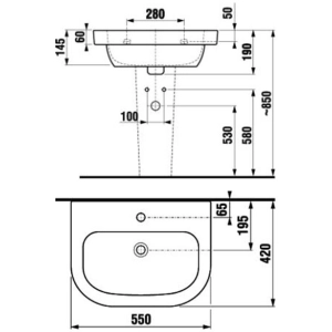 Lavabo Jika Olymp 812612