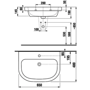 Lavabo Jika Olymp 812614