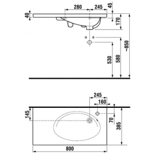 Lavabo Jika Tigo 812218