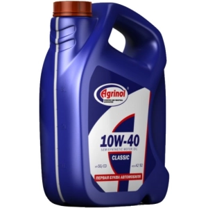 Aceite de motor Agrinol Classic 10W-40 SG/CD 5L