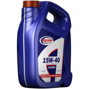 Aceite de motor Agrinol Classic 15W-40 SF/CC 5L