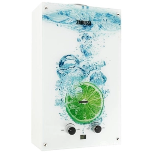 Calentador de agua Zanussi GWH 10 Fonte Glass Lime