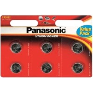 Acumulador / batería Panasonic 6xCR-2032EL