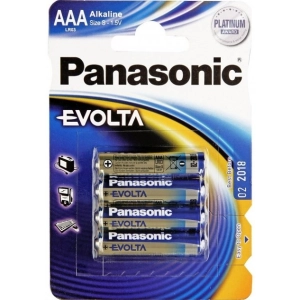 Acumulador / batería Panasonic Evolta 4xAAA