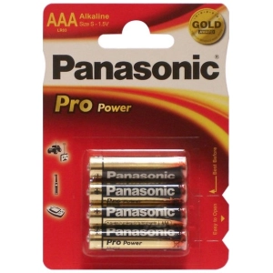 Batería / batería Panasonic Pro Power 4xAAA