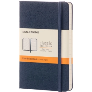 Bloc de notas Moleskine Ruled Notebook Pocket Sapphirine