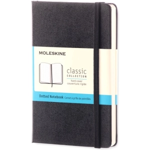 Bloc de notas Moleskine Dots Notebook Pocket Black