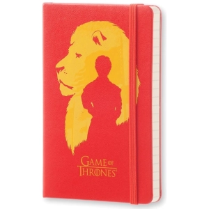 Bloc de notas Moleskine Game Of Thrones Ruled Notebook Pocket Red