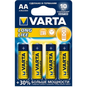 Acumulador / batería Varta Longlife 4xAA