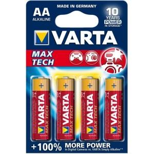 Acumulador / Batería Varta Max Tech 4xAA