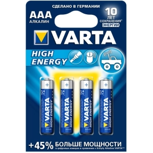 Acumulador / batería Varta High Energy 4xAAA