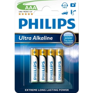 Acumulador / batería Philips Ultra Alkaline 4xAAA