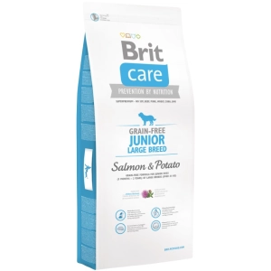 Comida para perros Brit Care Grain-Free Junior Large Salmon/Potato 12 kg