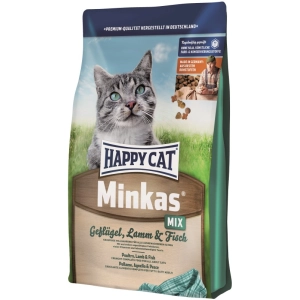 Comida para gatos Happy Cat Minkas Mix Poultry/Lamb/Fish 10 kg