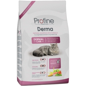 Comida para gatos Profine Derma Salmon/Rice 0,3 kg