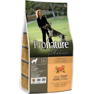 Comida para perros Pronature Holistic Adult Dog Duck/Orange 13,6 kg